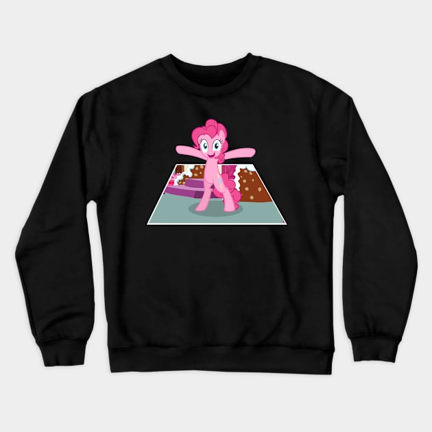 Picture Popout - Pinkie Pie Crewneck Sweatshirt by Brony Designs